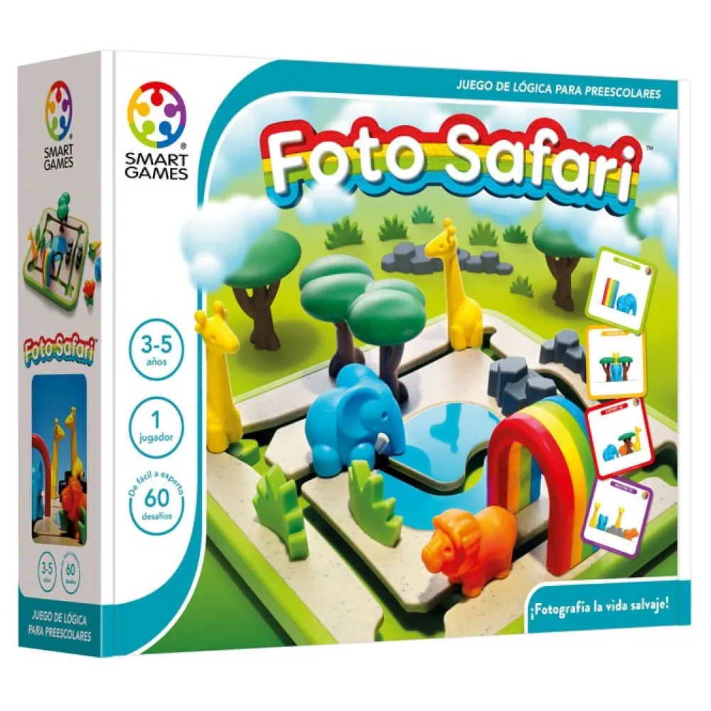 Smart Games Foto Safari ·*Niños Smart Games|Juegos De Lógica
