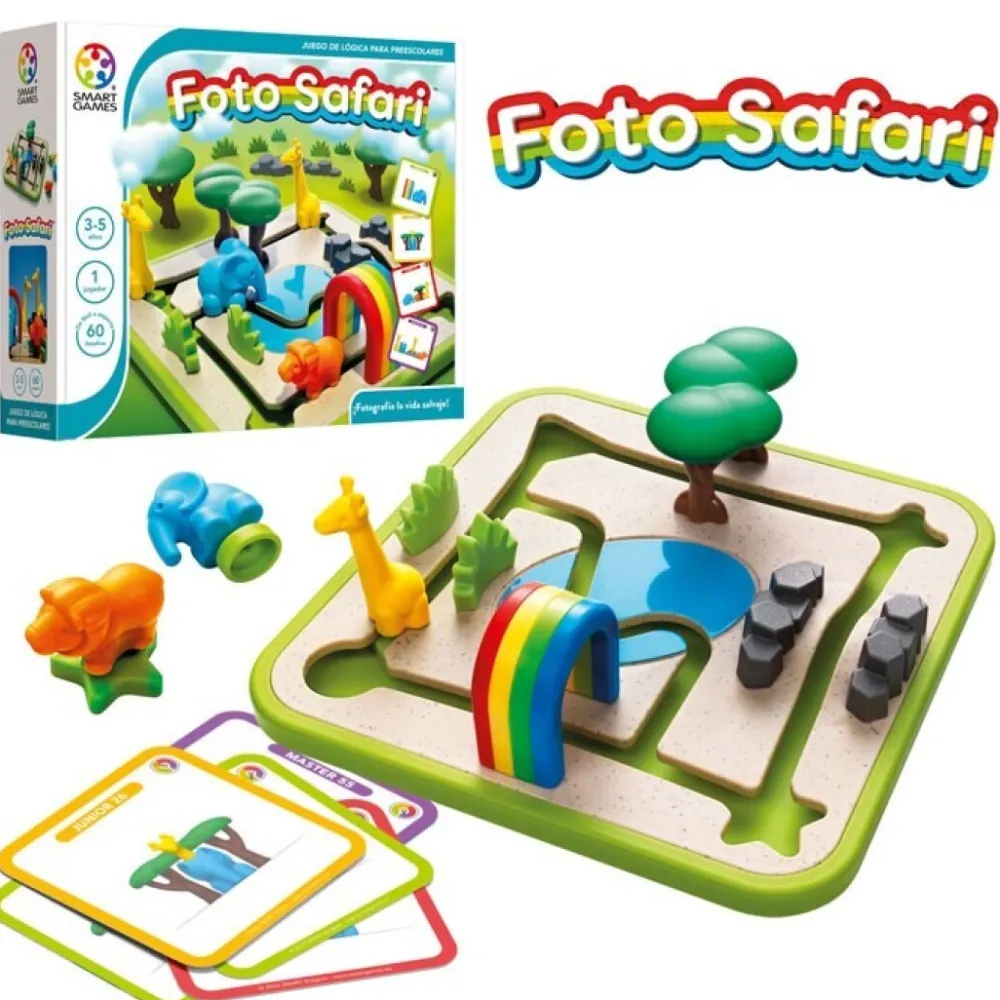 Smart Games Foto Safari ·*Niños Smart Games|Juegos De Lógica