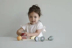 Little Dutch Frutas para Cortar ·*Niños Cocinas De Madera Y Accesorios Juguete|Juguetes Waldorf