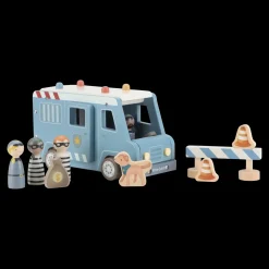 Little Dutch Furgón Policial FSC ·*Niños Coches De Madera De Juguete Para Bebés|Coches De Juguete Para Bebés
