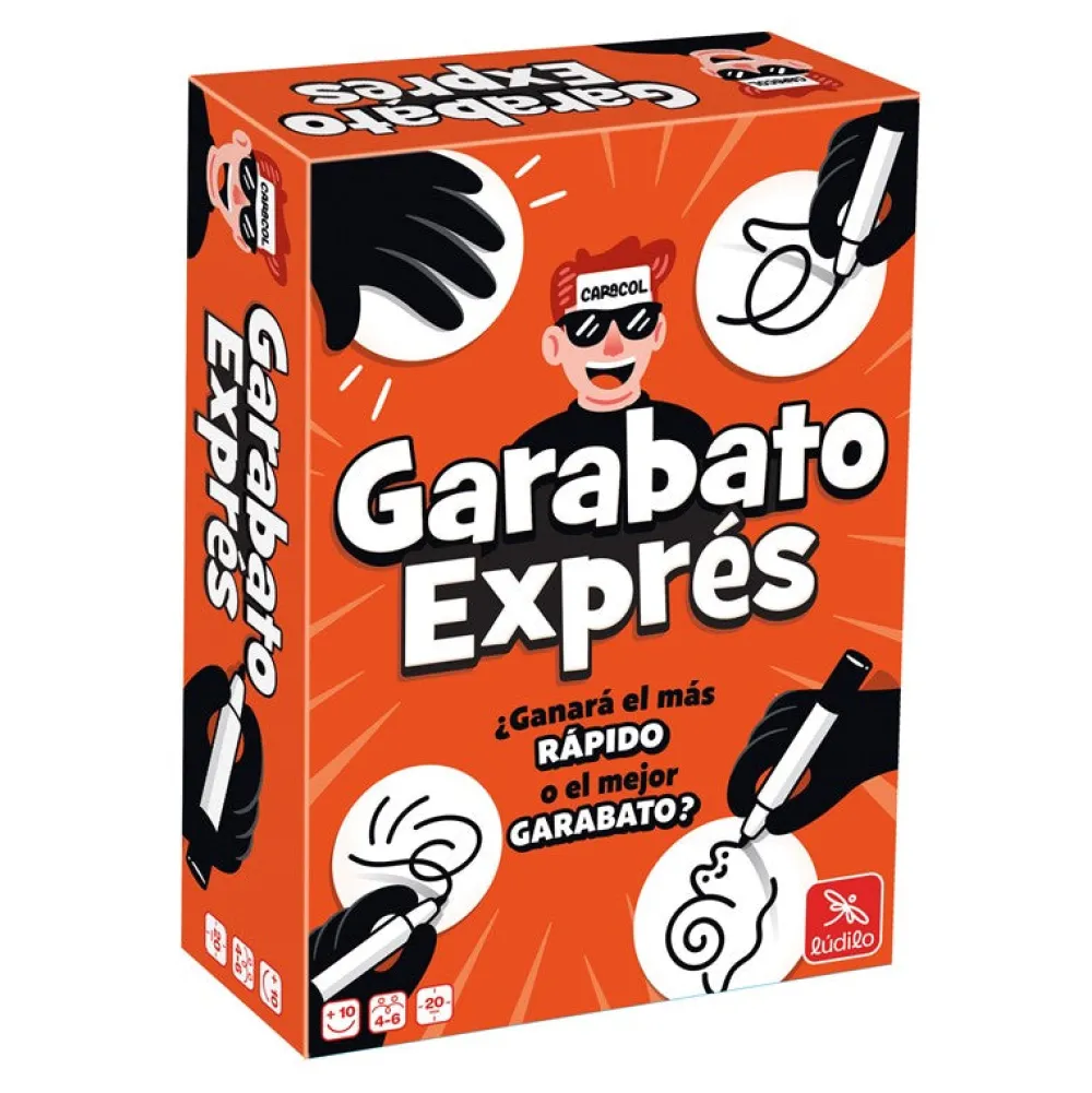 Ludilo Garabato Exprés ·*Niños Ludilo|Juegos De Mesa De Viaje