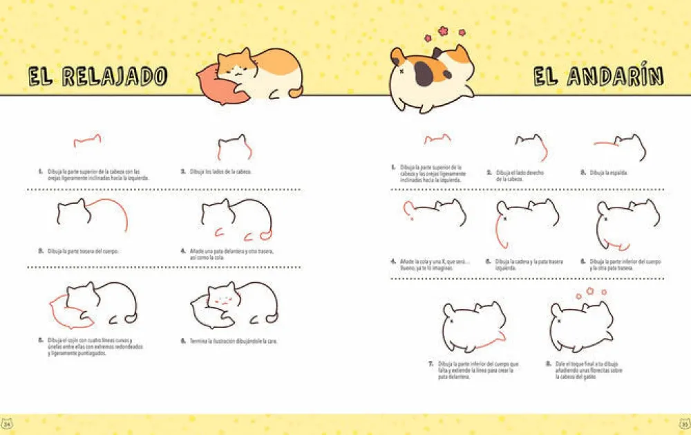 MAGAZZINI SALANI Gatitos Kawaii-Aprende a dibujar 75 gatitos*Niños Juegos De Viaje