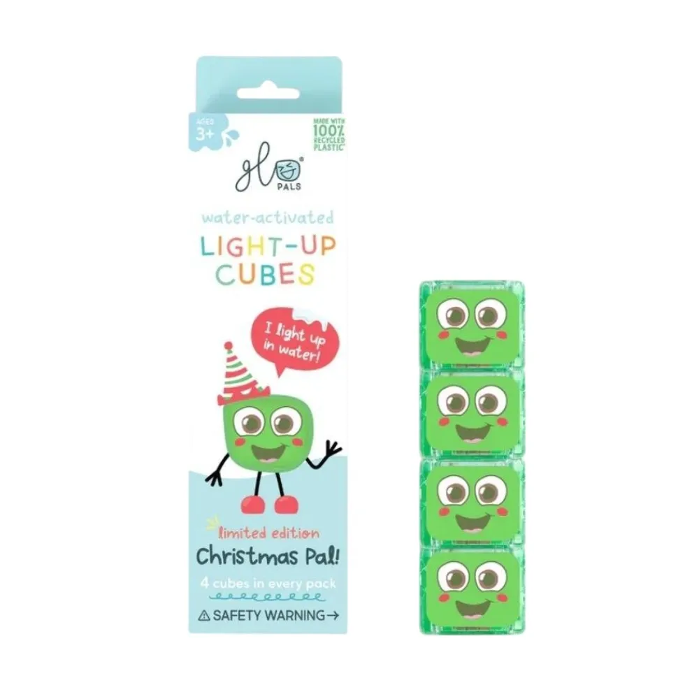 Glo Pals GloPals Cubos luz para el baño CHRISTMAS*Niños Juguetes De Baño|Glo Pals - Cubos De Luz Para El Baño