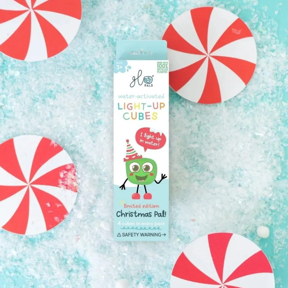 Glo Pals GloPals Cubos luz para el baño CHRISTMAS*Niños Juguetes De Baño|Glo Pals - Cubos De Luz Para El Baño