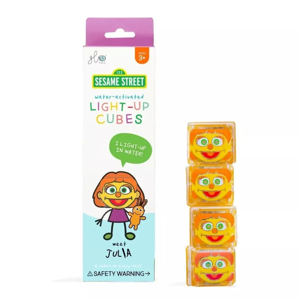 Glo Pals GloPals Cubos luz para el baño Julia*Niños Juguetes De Baño|Glo Pals - Cubos De Luz Para El Baño