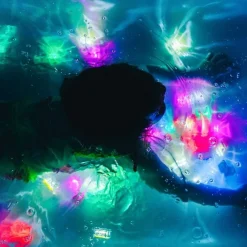 Glo Pals GloPals Cubos luz para el baño BLAIR Rojo*Niños Juguetes De Baño|Glo Pals - Cubos De Luz Para El Baño