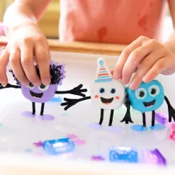 Glo Pals GloPals Set Personaje + 2 Cubos luz LUMI Lila*Niños Juguetes De Baño|Glo Pals - Cubos De Luz Para El Baño