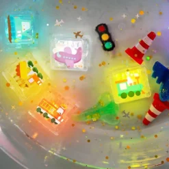 Glo Pals GloPals Set regalo 6 cubos de luz Automóviles*Niños Juguetes De Baño|Glo Pals - Cubos De Luz Para El Baño