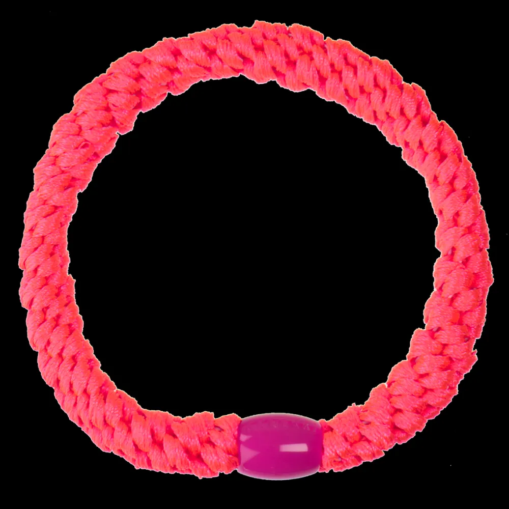 Kknekki Goma de pelo Neon Pink* Accesorios Para Pelo
