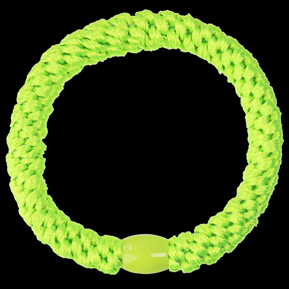 Kknekki Goma de pelo Neon Green* Accesorios Para Pelo