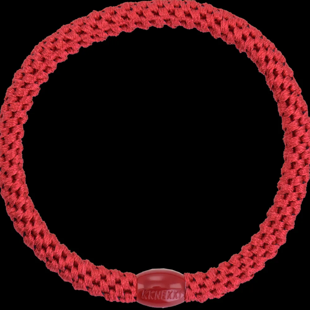 Kknekki Goma de pelo Slim Red* Accesorios Para Pelo