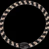 Kknekki Goma de pelo Slim Black-Beige glitter* Accesorios Para Pelo