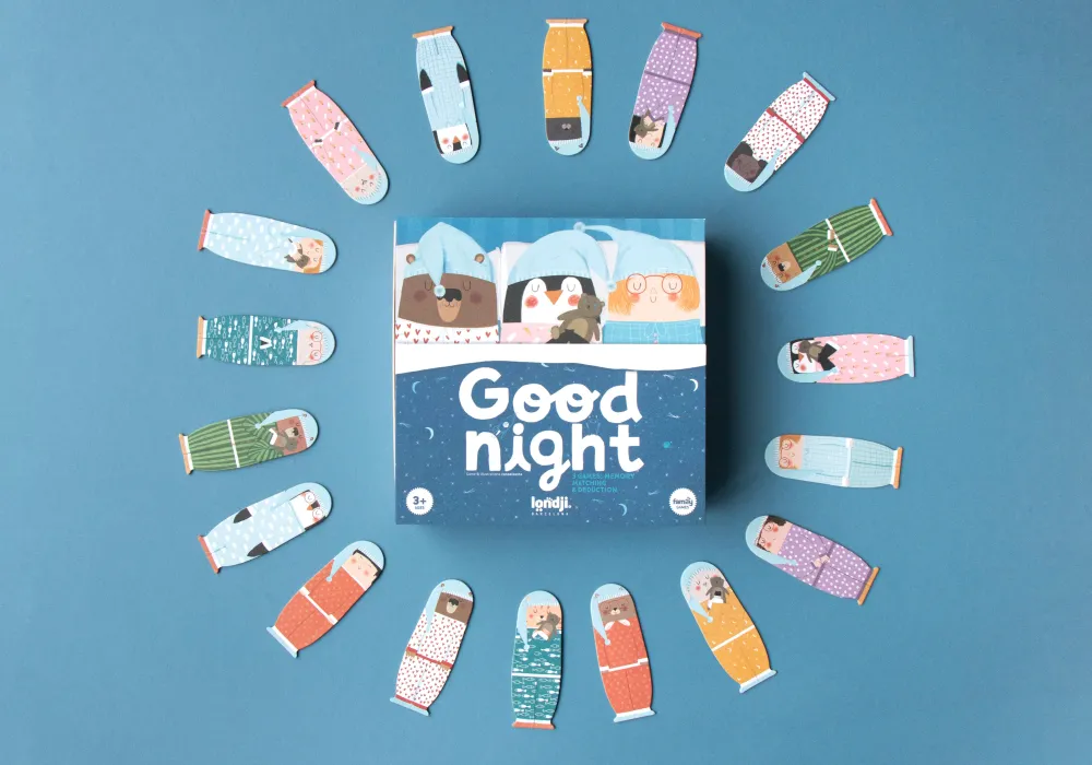Londji Good Night ·*Niños Juegos De Mesa Competitivos|Juegos De Tablero
