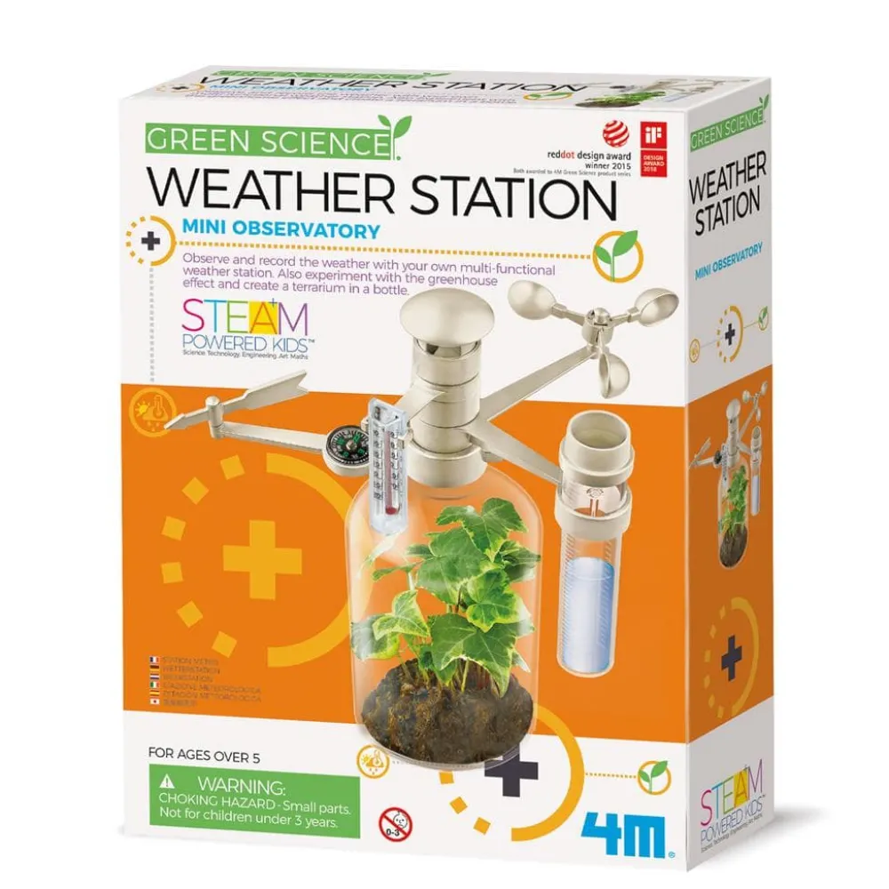 4M GreenScience Estación Meteorológica ·*Niños Juguetes Stem