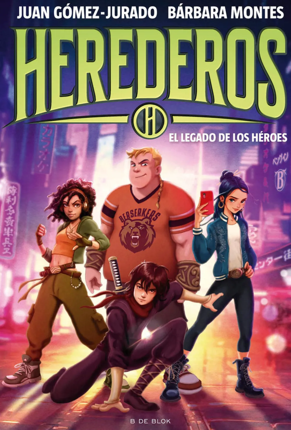 B de Block Herederos 1 - El legado de los héroes* Ver Todo En Narrativa Infantil