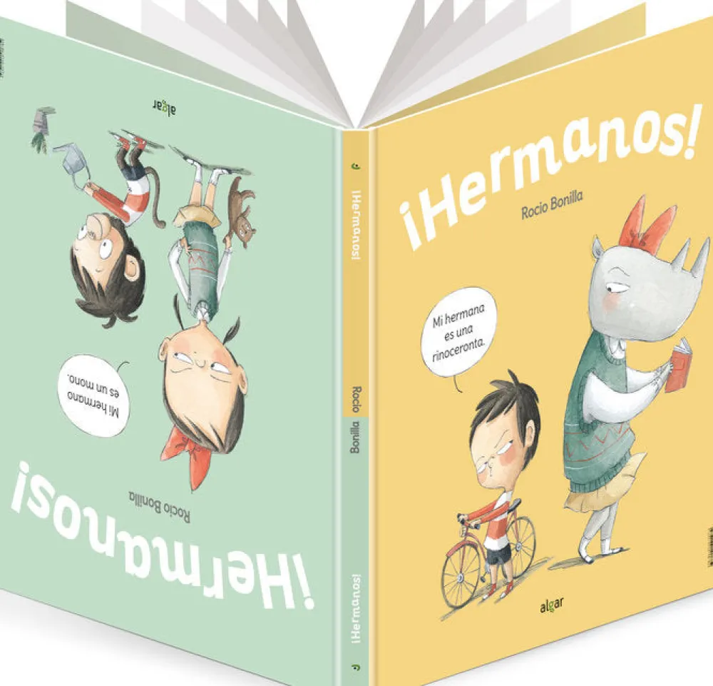 Algar ¡Hermanos!* Libros De Rocío Bonilla|Libros Sobre Emociones