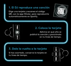 Jumbo Hitster Temazos ·*Niños Juegos De Mesa Competitivos|Juegos De Tablero