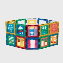 Braintoys Imanix Cool Windows 40 piezas ·*Niños Construcciones Magnéticas|Imanix