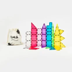 Braintoys Imanix Star 36 piezas ·*Niños Construcciones Magnéticas|Imanix