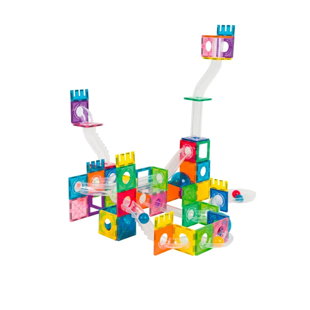 Braintoys Imanix Tobogán 134 piezas ·*Niños Construcciones Magnéticas|Imanix