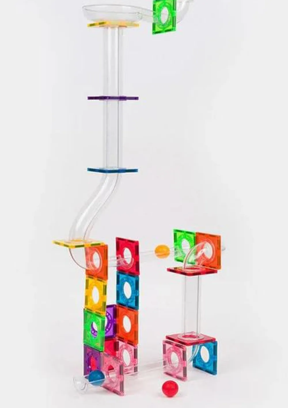 Braintoys Imanix Tobogán 50 piezas ·*Niños Construcciones Magnéticas|Imanix