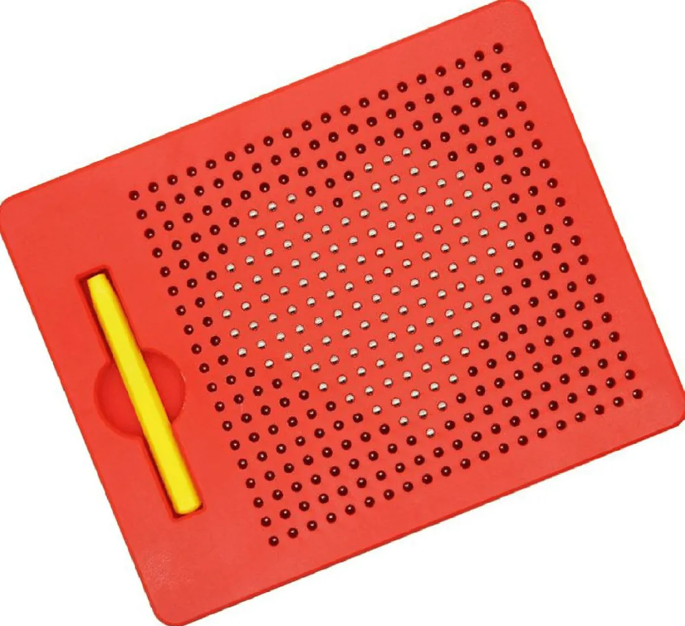 Braintoys Imapad Mini Rojo ·*Niños Construcciones Magnéticas|Juegos De Viaje