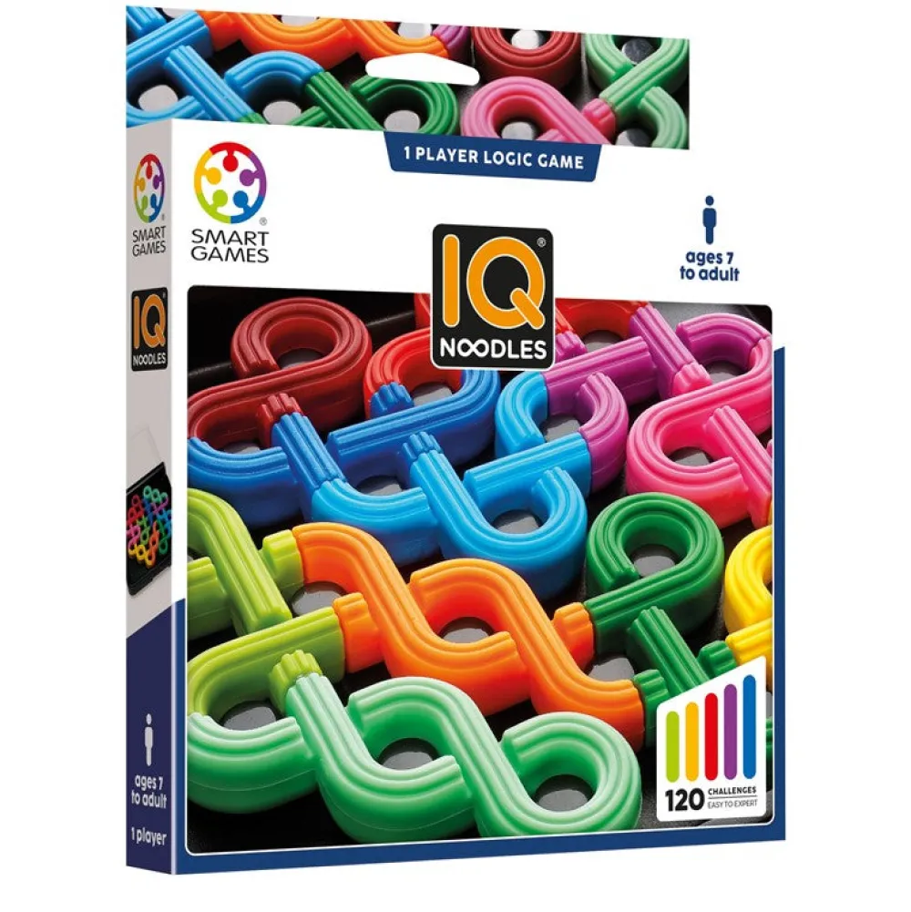 Smart Games IQ Noodles ·*Niños Juegos De Lógica|Juegos De Mesa De Viaje