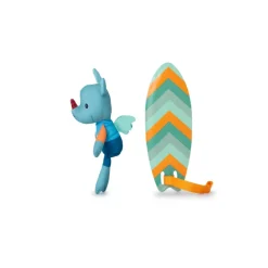 Lilliputiens Joe Surfer Mágico ·*Niños Juguetes De Baño|Libros De Tela Para Bebés