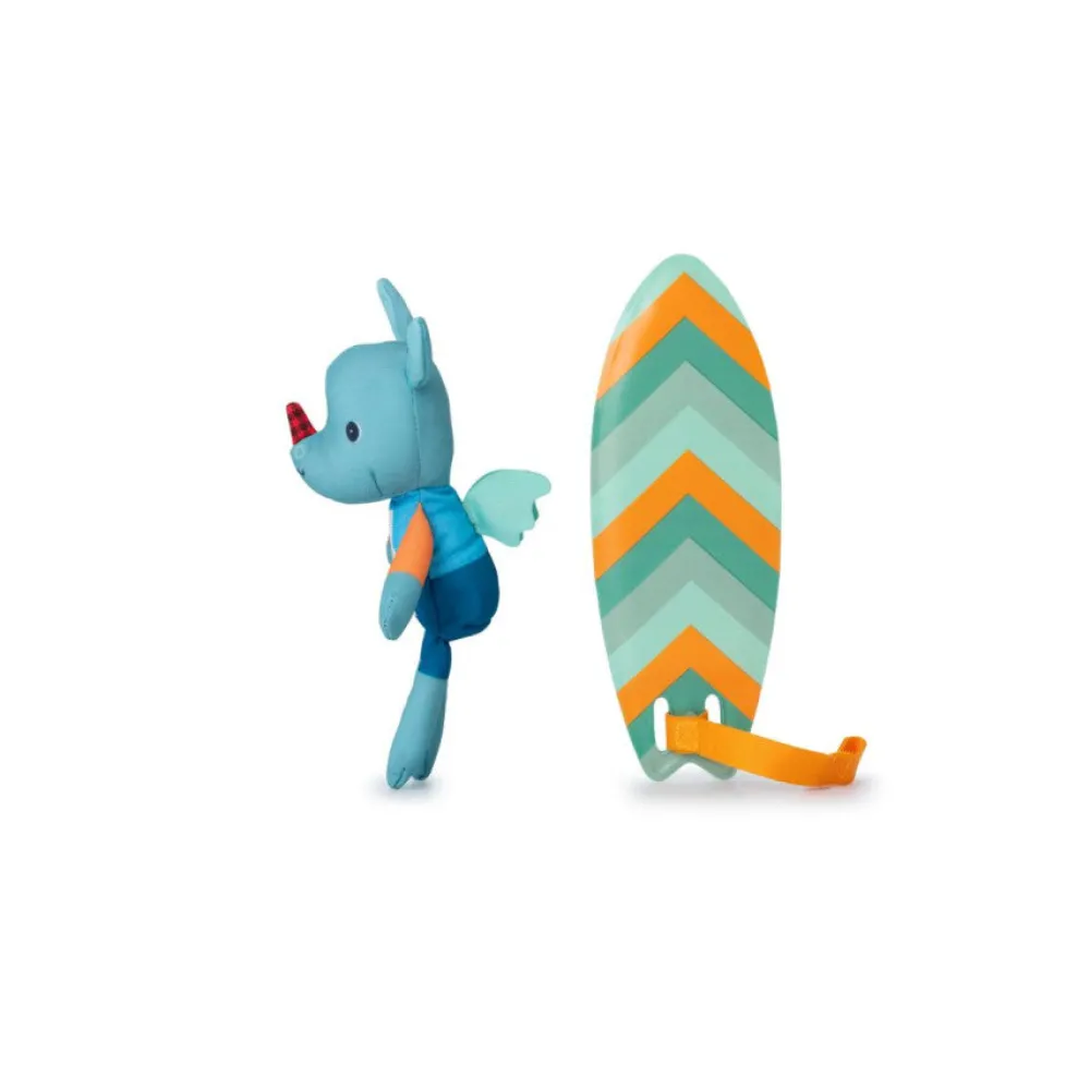 Lilliputiens Joe Surfer Mágico ·*Niños Juguetes De Baño|Libros De Tela Para Bebés