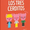 Combel Juega, pinta y pega con...Los tres Cerditos*Niños Libros De Pegatinas|Libros Para Colorear