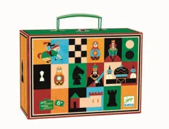 Djeco Juego Ajedrez y Damas ·*Niños Djeco|Juegos De Lógica