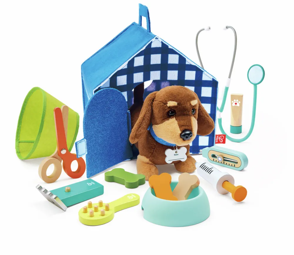 Hape Juego Clínica Veterinaria ·*Niños Juguetes Waldorf|Juguetes Montessori