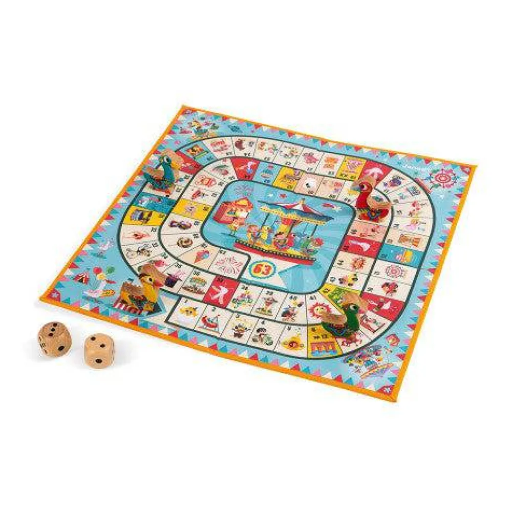 Janod Juego de la Oca ·*Niños Juegos De Mesa Competitivos|Juguetes De Toda La Vida