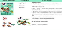 Djeco Juego de lógica Pentanimo ·*Niños Juguetes Montessori|Juguetes Y Juegos Motricidad Fina