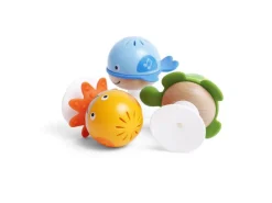 Hape Juego de Sonajeros con Ventosa ·*Niños Juguetes De Madera Para Niños|Juguetes De Estimulación Para Bebé