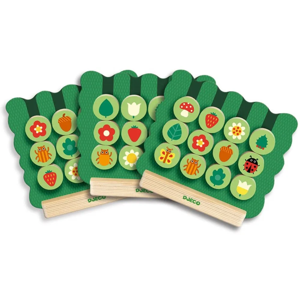 Djeco Juego educativo Gardimix ·*Niños Juguetes Y Juegos Motricidad Fina|Juguetes Montessori