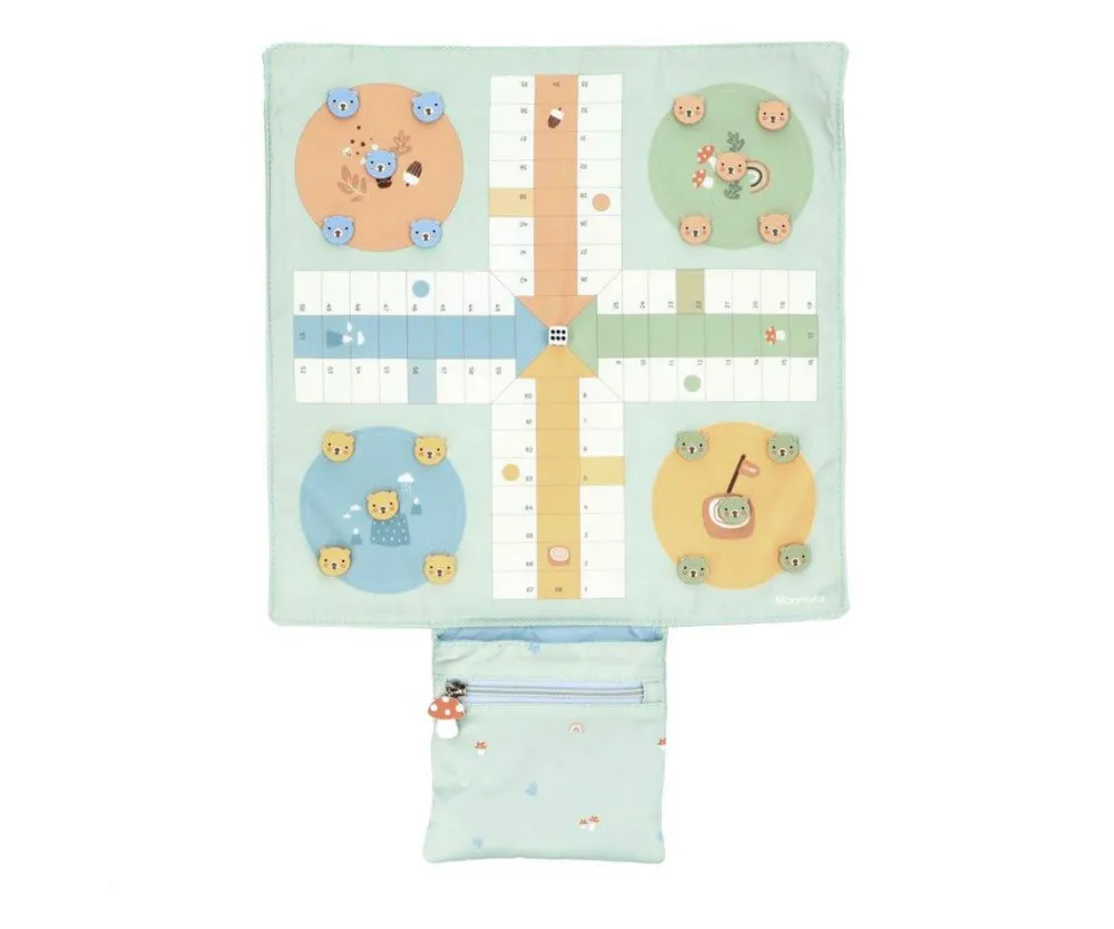 Tutete Juego Mantel Parchis*Niños Juegos De Viaje
