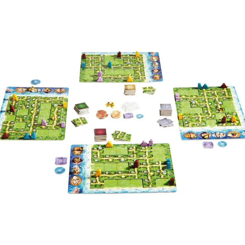 HABA Karuba ·*Niños Juegos Haba|Juegos De Mesa Competitivos
