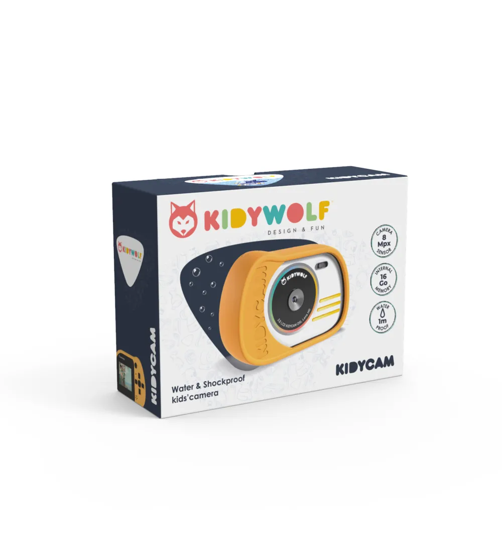Kidywolf Kidycam Cámara de fotos resistente al agua · (Varios colores)*Niños Cámaras Infantiles