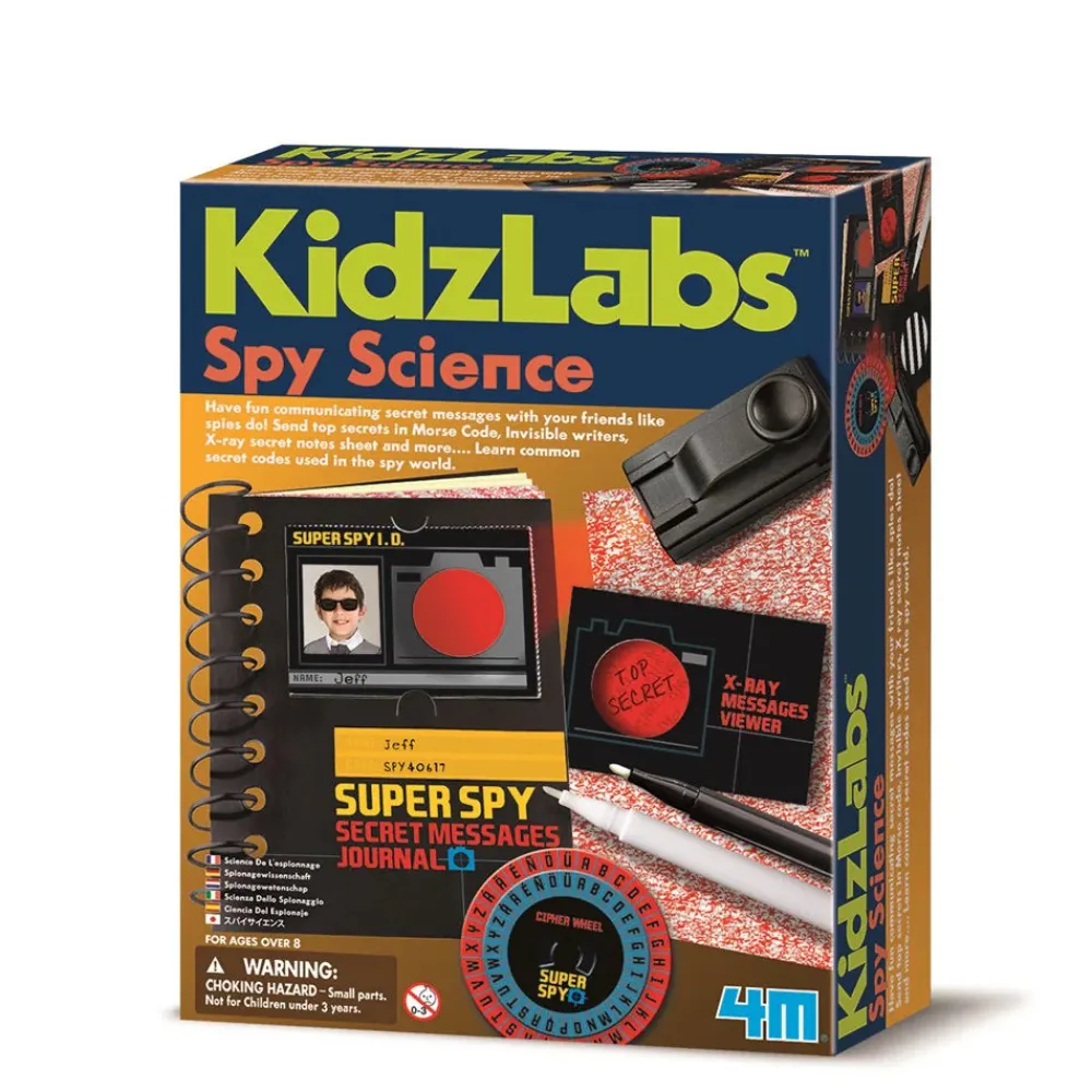 4M Kidz Labs Ciencia del Espionaje ·*Niños Juguetes Stem