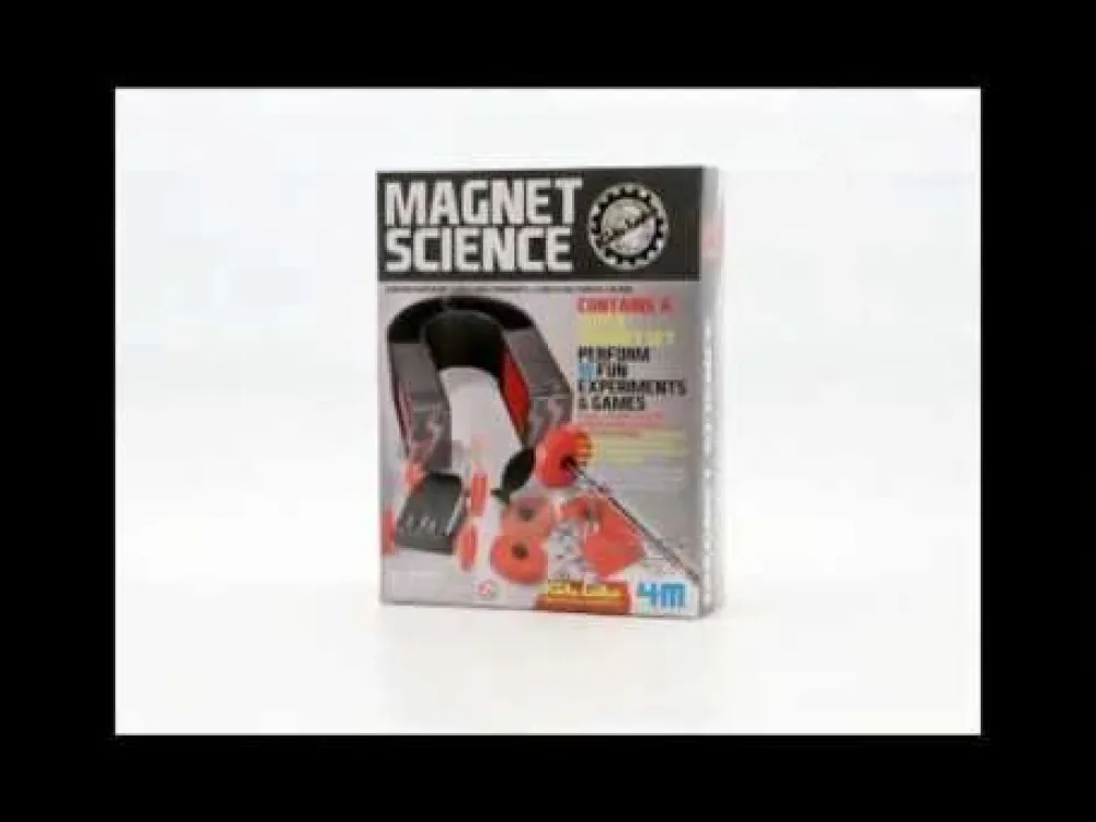 4M Kidz Labs Ciencia Magnetica ·*Niños Juguetes Stem
