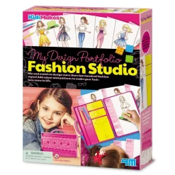 4M KidzMaker Estudio de Moda ·*Niños Kit De Manualidades|Juguetes De Toda La Vida