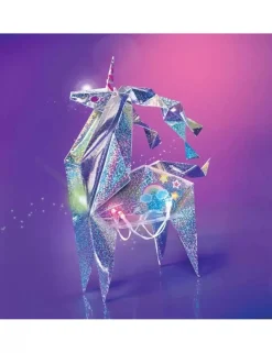 4M KidzMaker Origami de Unicornio Brillante ·*Niños Kit De Manualidades