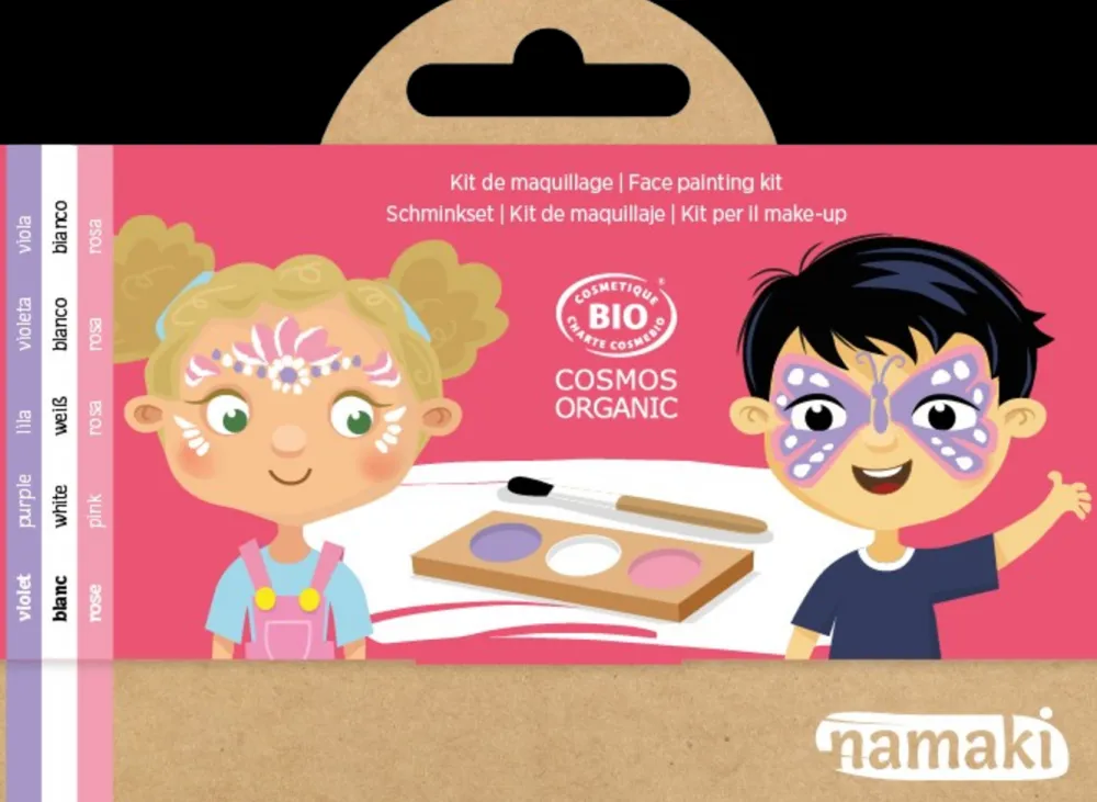 Namaki Kit maquillaje hada y mariposa ·*Niños Pintura Facial Para Niños Y Niñas|Disfraces Infantiles