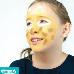 Namaki Kit maquillaje León y Jirafa ·*Niños Pintura Facial Para Niños Y Niñas|Disfraces Infantiles