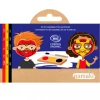 Namaki Kit maquillaje Ninja y Superhéroe ·*Niños Pintura Facial Para Niños Y Niñas|Disfraces Infantiles