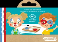 Namaki Kit maquillaje Payaso y Arlequín ·*Niños Pintura Facial Para Niños Y Niñas|Disfraces Infantiles