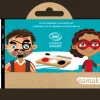 Namaki Kit maquillaje pirata y mariquita ·*Niños Pintura Facial Para Niños Y Niñas|Disfraces Infantiles