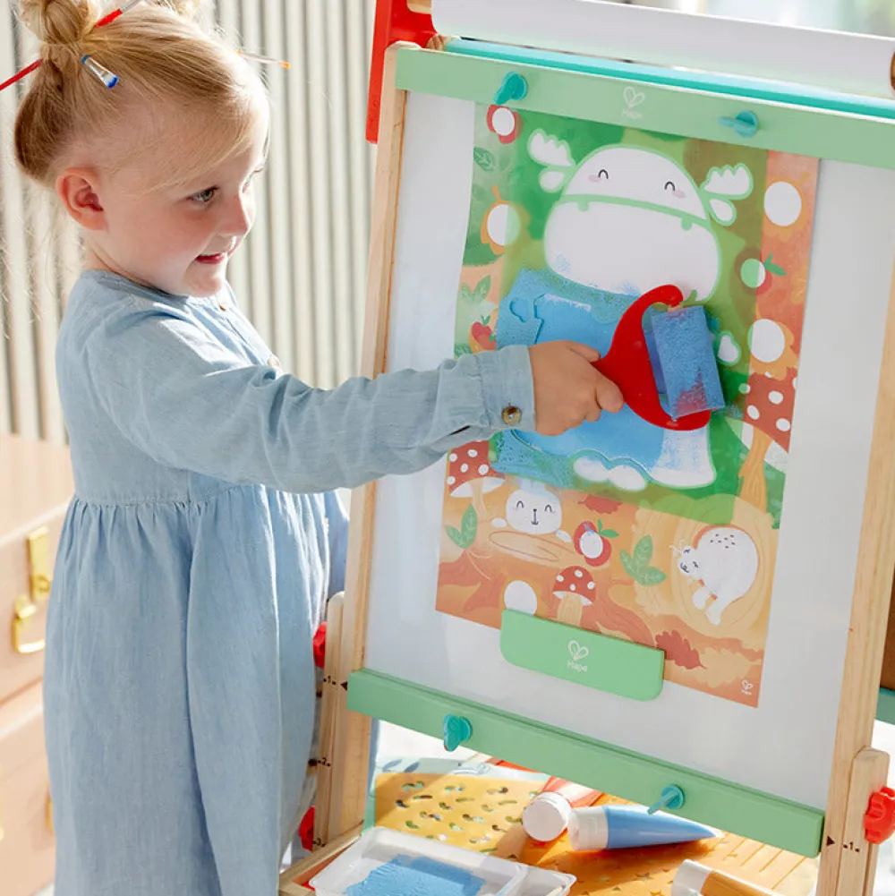 Hape Kit Pintura con Esponja · en*Niños Kit De Manualidades