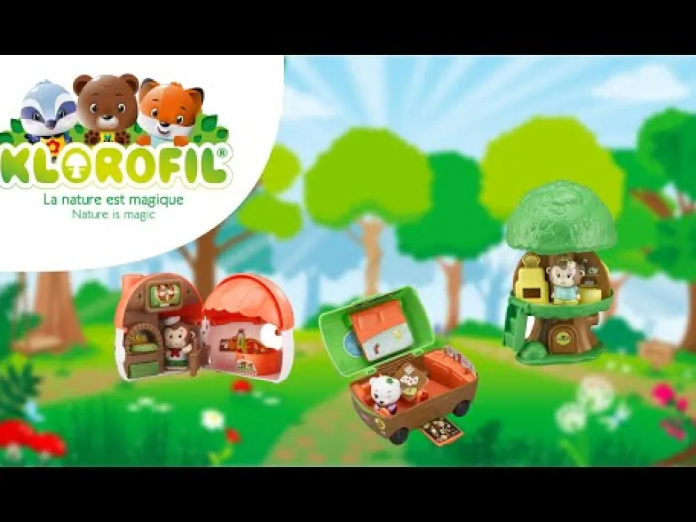 Klorofil La Champ'pizzeria Pocket ·*Niños Casas De Muñecas|Juguetes Waldorf
